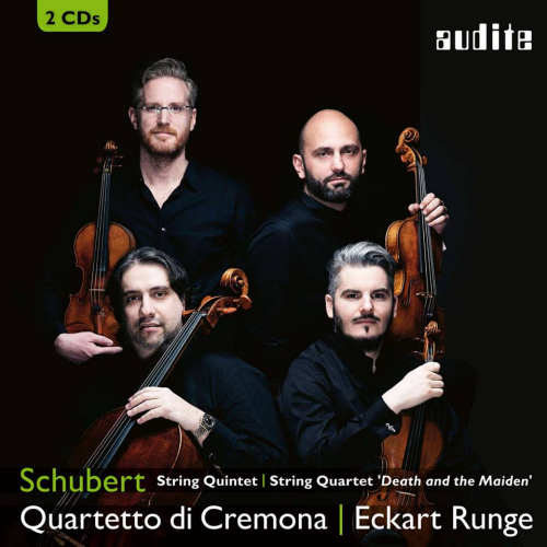 QUARTETTO DI CREMONA / ECKART RUNGE - SCHUBERT - STRING QUINTET / STRING QUARTET DEATH AND THE MAIDENQUARTETTO DI CREMONA - ECKART RUNGE - SCHUBERT - STRING QUINTET - STRING QUARTET DEATH AND THE MAIDEN.jpg